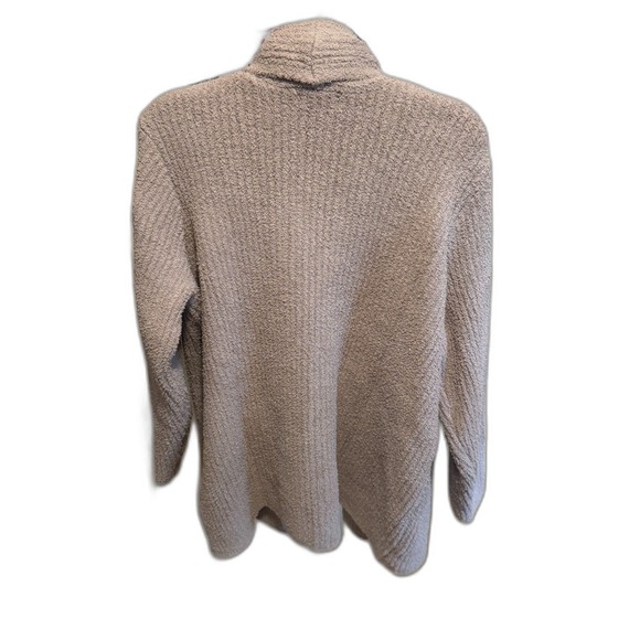 Barefoot Dreams CozyChic Cardigan Women's 3X Taupe Open Front NWT Cozy Warm - Picture 6 of 6